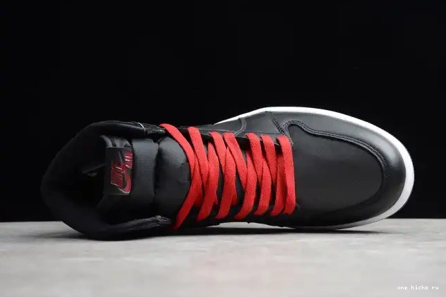 Rep Black 1 555088-060 Jordan Retro Satin High OG Air 0414